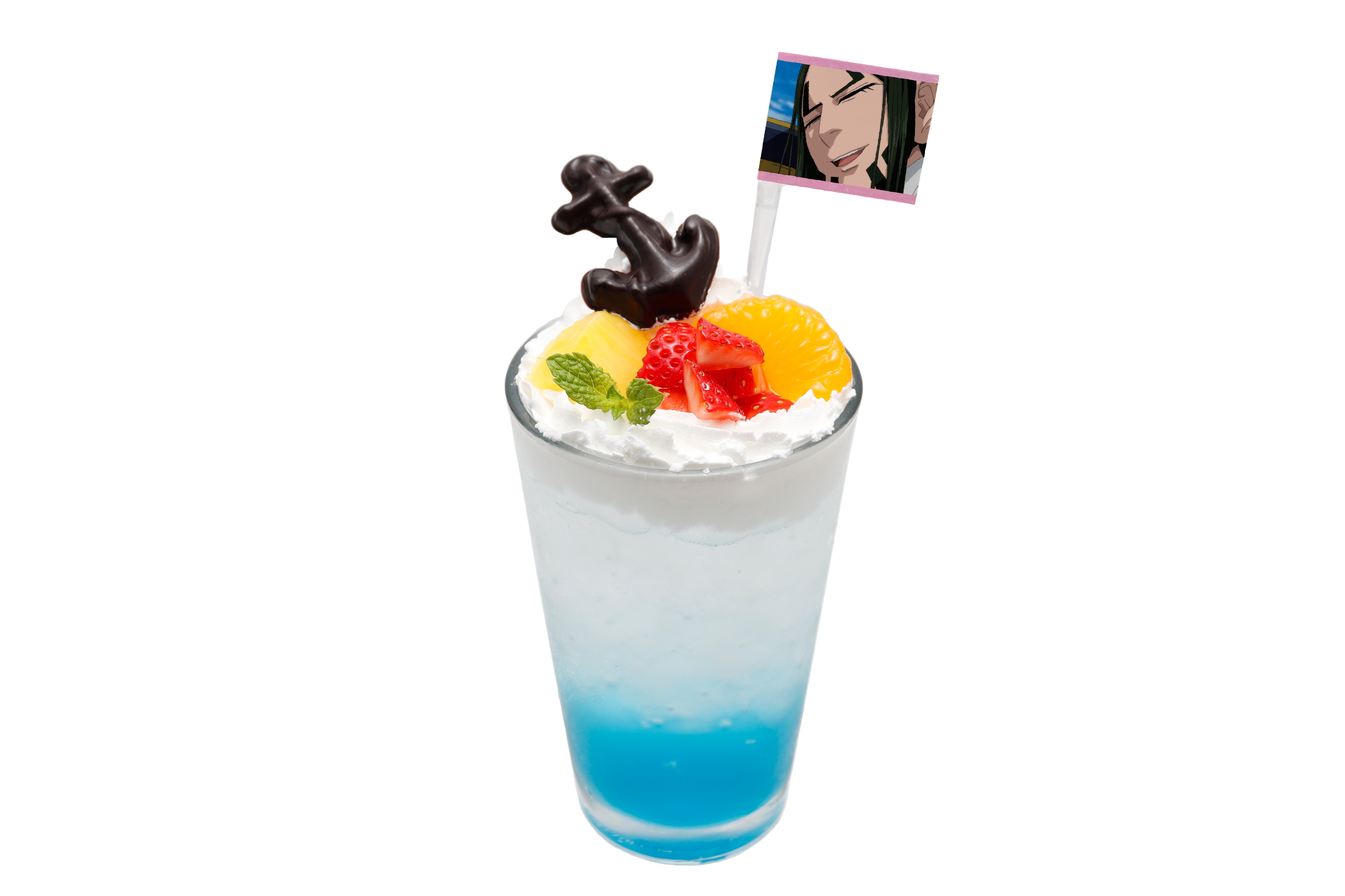 俺の国の果物ソーダドリンク